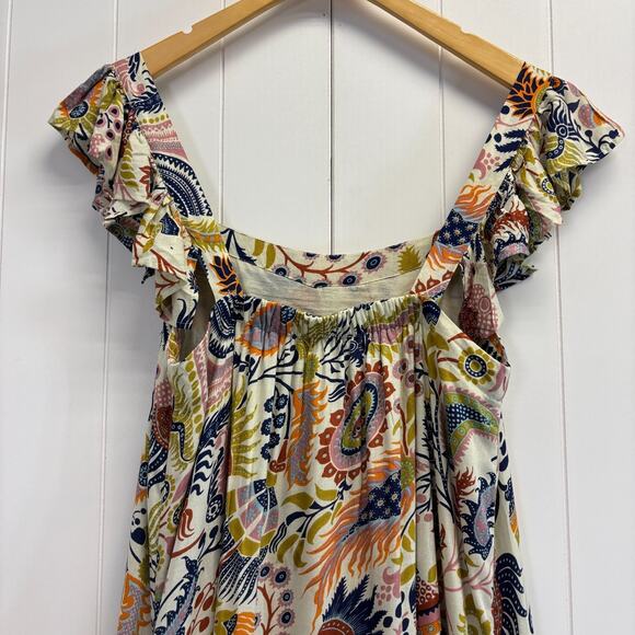 House of Harlow 1960 Womens Boho Floral Cottage Maxi Dress Size L Trad Wife NWT - Picture 10 of 10